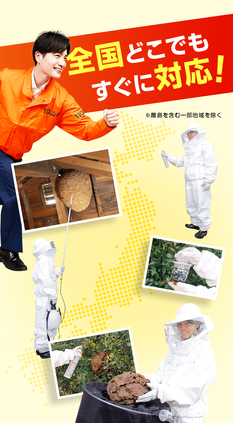 全国どこでもすぐに対応!